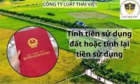 Trình tự, thủ tục tính tiền sử dụng đất hoặc tính lại tiền sử dụng đất