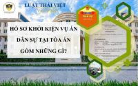 HỒ SƠ KHỞI KIỆN VỤ ÁN DÂN SỰ TẠI TÒA ÁN GỒM NHỮNG GÌ?